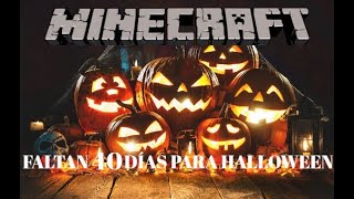 DIA 40 PARA HALLOWEEN EN MINECRAFT CREEPER MUTANTE [upl. by Emirej]