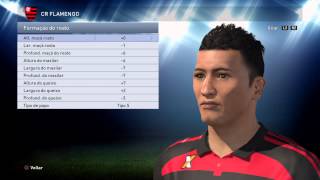 PES Face Edits  Everton Silva Flamengo  jubiladouff [upl. by Artemisia857]