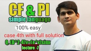 cf and pi in Hindi  cf and pi method  cf and pi problem  cf and pi differential Equation  cf pi [upl. by Soigroeg]