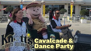 Knotts PEANUTS Celebration 2024 – quotPeanuts On the Goquot Cavalcade amp Dance Party  Knotts Berry Farm [upl. by Surovy509]