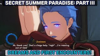 Traveler helps Zosimos with his Theater  Secret Summer Paradise Part III  Genshin Impact 38 [upl. by Anujra]