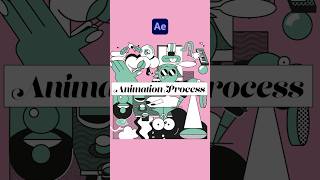 Animated an Illustration After Effects Animation Process [upl. by Strohbehn906]