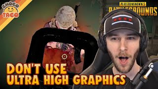 Dont Use Ultra High Graphics Settings  chocoTaco PUBG Solos Gameplay [upl. by Cumine]