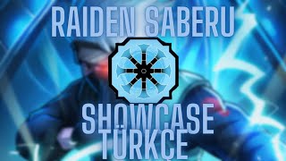 Raiden Saberu Showcase   Shindo Life Türkçe [upl. by Mathilda7]