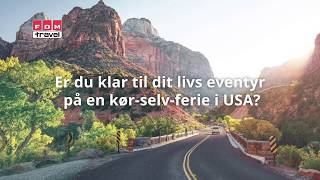 Kørselvferie i USA [upl. by Einnahpets132]