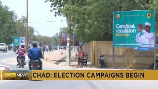 Chad election Campaigns start as opposition candidates lament violations [upl. by Maisel]