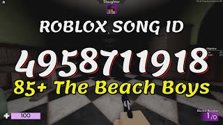 85 The Beach Boys Roblox Song IDsCodes [upl. by Elmina]