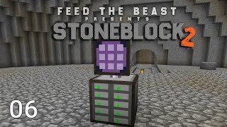 FTB Stoneblock 2 Applied Energistics Inventory System [upl. by Benge]