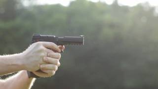 Rapid fire with Keltec PMR30 pistol [upl. by Obmar875]