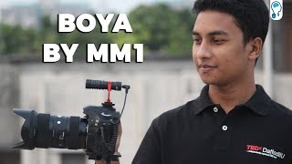 Boya BY MM1  Budget Shotgun Microphone for DSLRSmartphone [upl. by Giff]