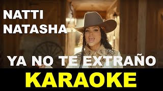 Natti Natasha  Quien Sabe KARAOKE con LETRA [upl. by Ulphia401]