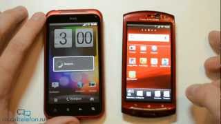 Sony Ericsson Xperia Neo против HTC Incredible S test and comparison [upl. by Erny]