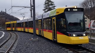 BLTWB Be 68 Tramlink einfahrt in Waldenburg [upl. by Assenar]