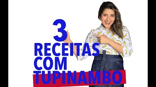 3 RECEITAS COM TUPINAMBO [upl. by Fenella343]