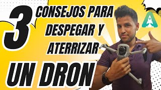 TUTORIAL ✅️ 3 MANERAS de Como DESPEGAR y ATERRIZAR un DRON FACILMENTE [upl. by Terriss]