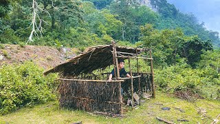 On the way to harvest agricultural products I encountered heavy rain and sought shelter [upl. by Llehcal]