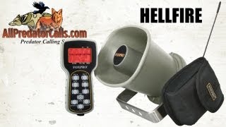 FOXPRO Hellfire Digital Game Call HF1 Review for Coyote Hunting [upl. by Etnohc44]