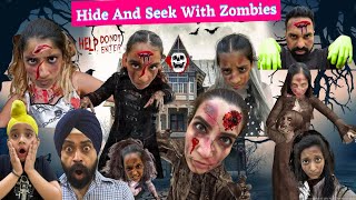 Hide And Seek With Zombies  Horror Challenge At Farm House  Ramneek Singh 1313  RS 1313 VLOGS [upl. by Sillsby]