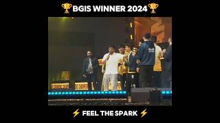 BGIS WINNER 2024 🏆 TEAM X SPARK ❤️ bgmi pubgmobile [upl. by Sandi]