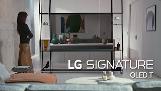 LG at CES 2024  World’s First 4K Wireless transparent TV  LG [upl. by Sonnnie616]