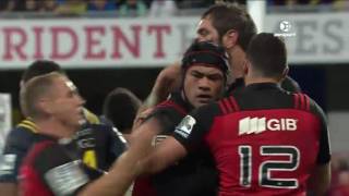 ROUND 12 HIGHLIGHTS Highlanders v Crusaders [upl. by Yggam119]