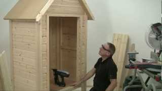 Build it with Bosch Mini shed Part 4 [upl. by Saihttam]