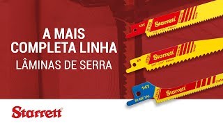 Starrett Lâminas de Serra [upl. by Ynolem]