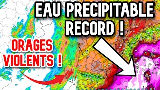 Point météo  Encore des ORAGES VIOLENTS et de très FORTES PLUIES dans les prochaines heures [upl. by Htrahddis]