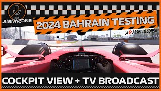 F1 2024 PRE SEASON TESTING  BAHRAIN  129702  G29 [upl. by Kinsley]