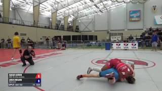 76 7th Place  Isaiah Alford MWC Wrestling Academy vs Lucas Roland Unattached [upl. by Derril]