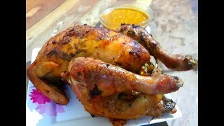 GALLINA HORNEADA Y RELLENA con su salsa ¡Para esta temporada al estilo salvadoreño [upl. by Oiled219]