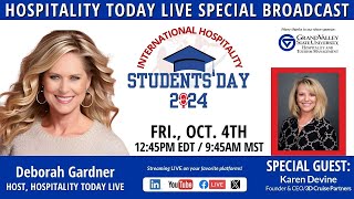 Hospitality Today Live presents IHSD24 Karen Devine [upl. by Etra]