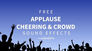 FREE Applause Cheering Crowd Effects [upl. by Holden]