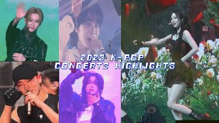 2023 KPOP CONCERTS HIGHLIGHTS🔥SEVENTEENSKZ TXT ATEEZ TWICE and more [upl. by Deadman]