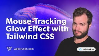 Tailwind CSS MouseTracking Glow Effect with JavaScript [upl. by Shreeves797]