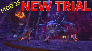 Trying out the new trial  Mod 25 Neverwinter Gzemnids Reliquary [upl. by Aramoix]