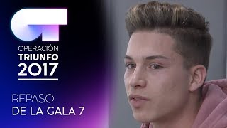 REPASO DE ACTUACIONES DE LA GALA 7  OT 2017 [upl. by Vander]