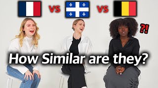 Can The French Speaking Countires Understand Each Other France Quebec Belgium [upl. by Dabney965]