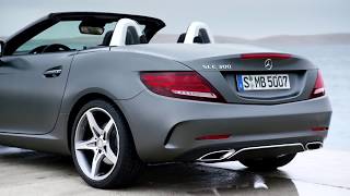 2017 MercedesBenz SLC 300 Interior And Exterior Trailer [upl. by Raffaello]