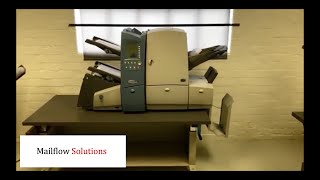 Pitney Bowes Di500 envelope inserter [upl. by Hait]