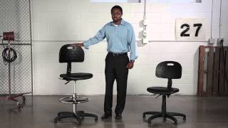 Safco Soft Tough™ Economy Workbench Chair [upl. by Sexela]