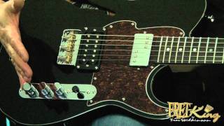 FretKing Black Label Country Squire Semitone [upl. by Davilman]