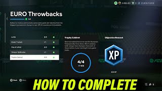 How To Complete The EURO Throwbacks Objective on FC 24 [upl. by Vano]