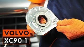 Comment remplacer une coupelle damortisseur avant sur une VOLVO XC90 1 TUTORIEL AUTODOC [upl. by Nirrej]