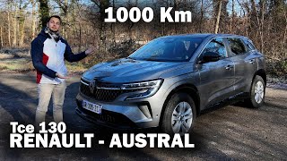 1000 Km avec Le RENAULT AUSTRAL  Le moins Cher du Catalogue Tce 130 [upl. by Einatsed88]