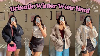 Huge URBANIC Winter Wear Haul 🎀✨ [upl. by Romola168]