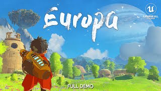 EUROPA First Gameplay  New Game with Studio GHIBLI GRAPHICS in Unreal Engine RTX 4090 4K 2023 [upl. by Iives]