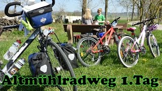 Altmühlradweg 1Tag [upl. by Barbabra]