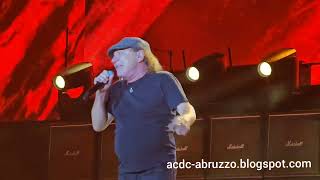 ACDC  SHOT DOWN IN FLAMES  Live 7 Oct 2023  POWERTRIP [upl. by Ailemak649]