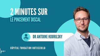 2 minutes sur  le pincement discal [upl. by Eugilegna717]